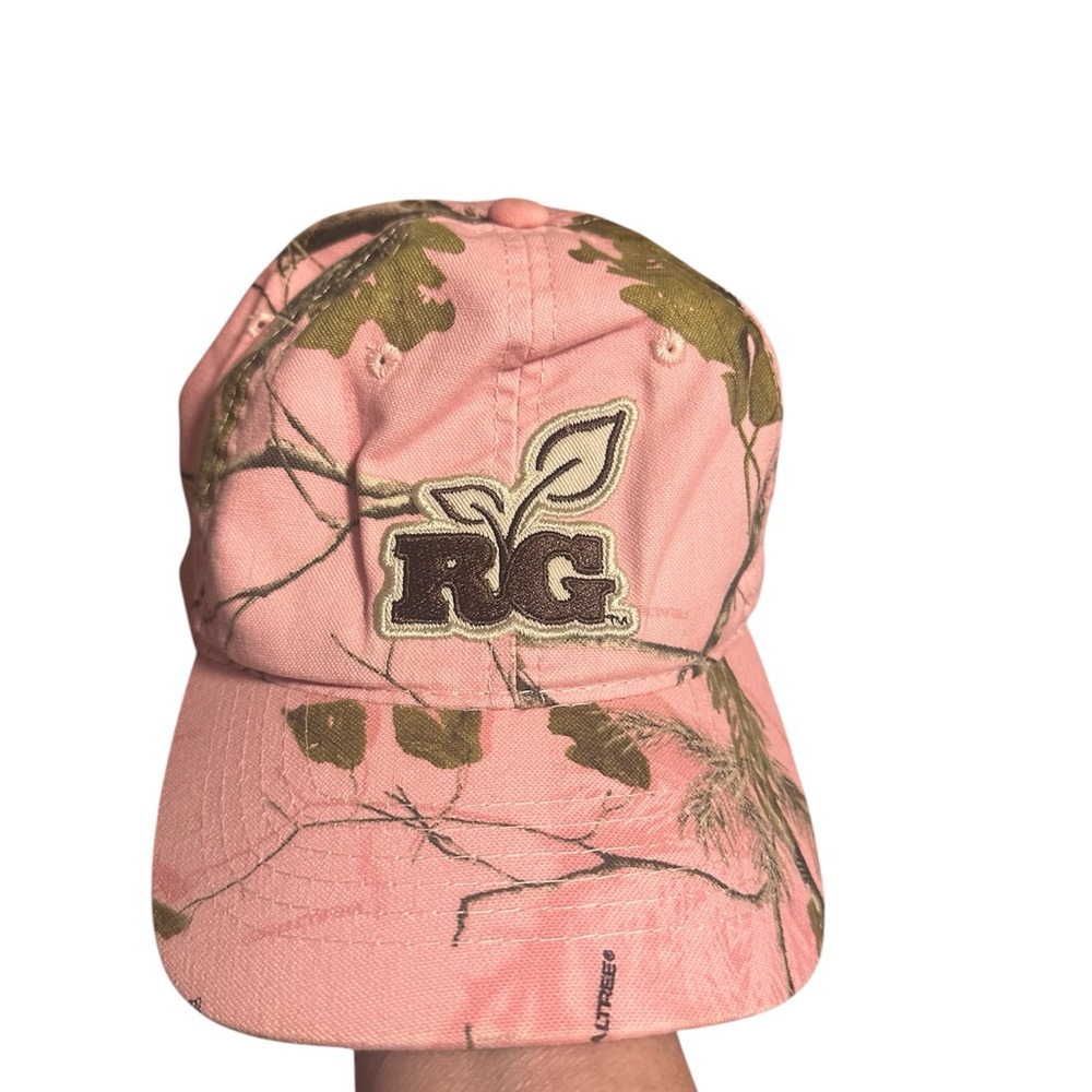 Realtree‎ Girl Pink Camo Strapback Hat Cap Ladies Fit